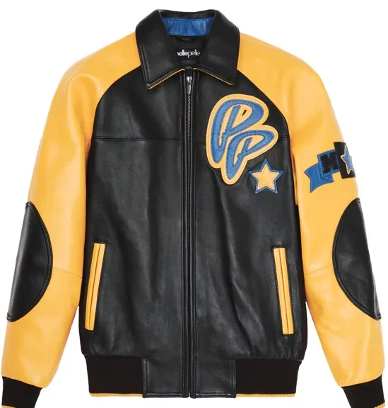 Pelle Pelle Soda Club Plush Yellow Jacket Pelle Pelle Soda Club Plush Yellow Jacket