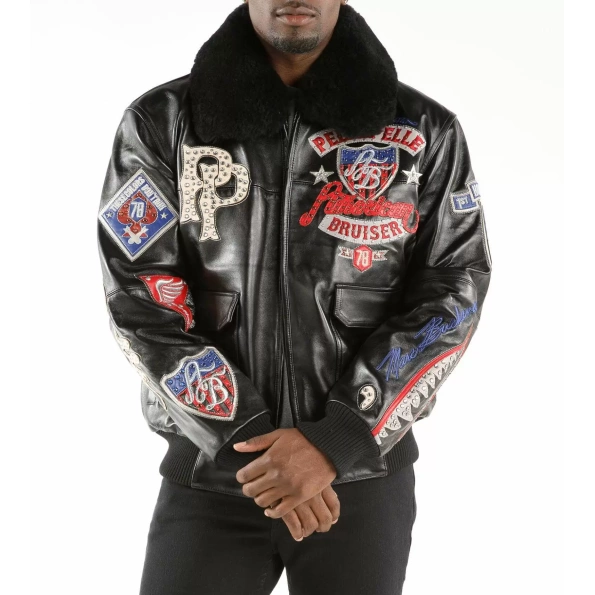 American-Bruiser-Black-Pelle-Pelle-Leather-Jacket American-Bruiser-Black-Pelle-Pelle-Leather-Jacket
