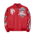 Pelle Pelle American Bruiser Red Leather Jacket