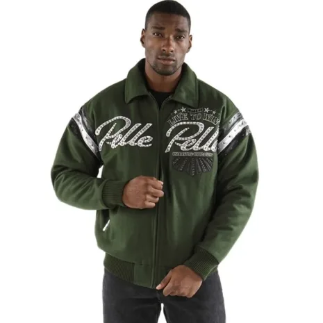 Pelle-Pelle-American-Legend-Green-Varsity-Jacket-465x465