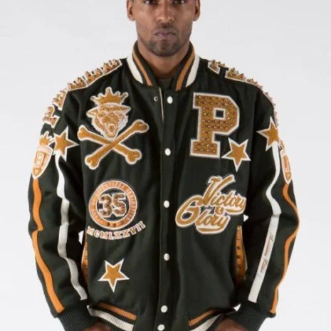 Pelle-Pelle-Dark-Green-Varsity-Wool-Jacket--465x465