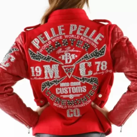 Pelle-Pelle-Red-MC-Studded-Varsity-Jacket-465x465
