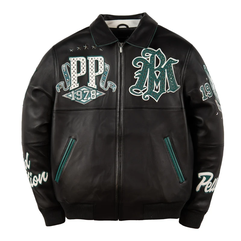 Pelle Pelle All Time Champions Black Jacket (1)