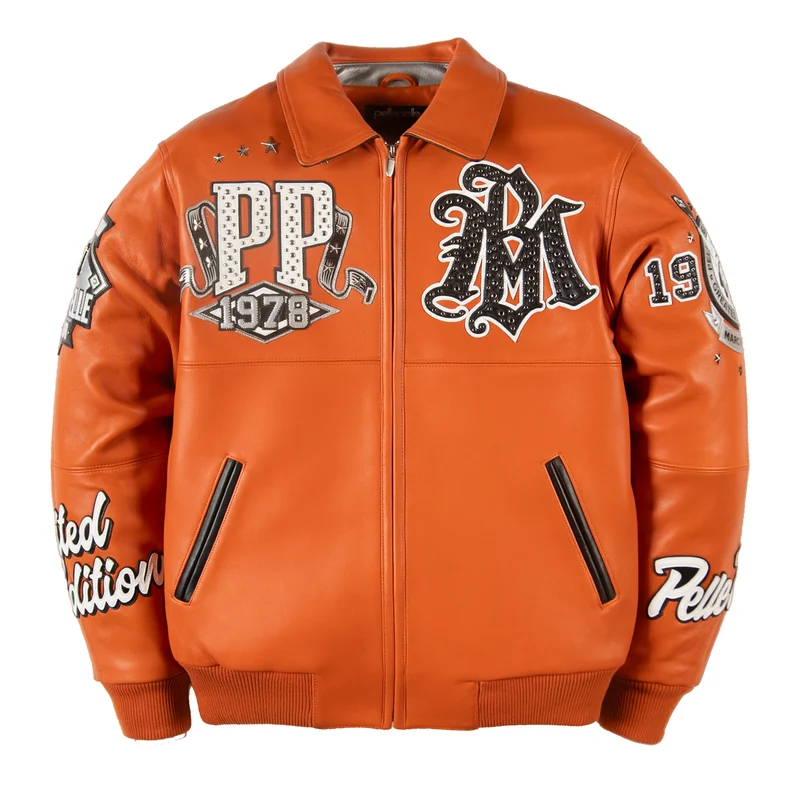 Pelle Pelle All Time Champions Orange Jacket (1)