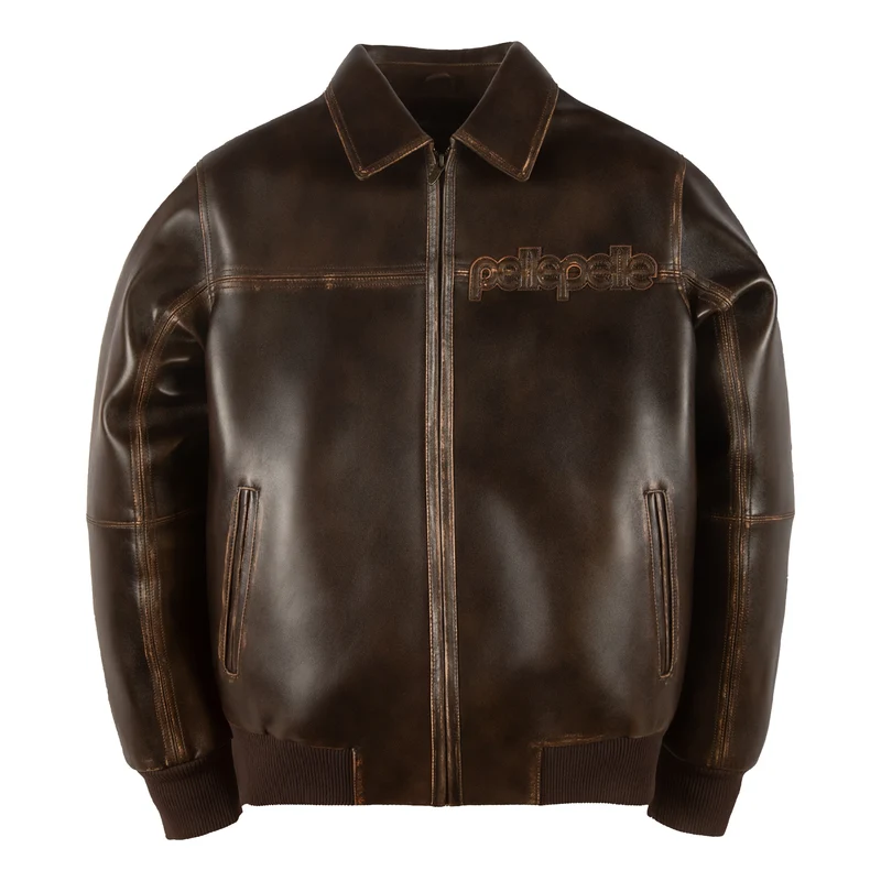 Pelle Pelle Basic Corded Brown Jacket (1)