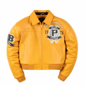 Pelle Pelle Unrivaled Anniversary Women’s Crop Yellow Jacket