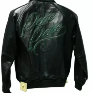 Pelle Pelle Black Green Leather Jacket