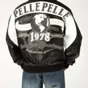 Pelle Pelle Black Studded Jacket