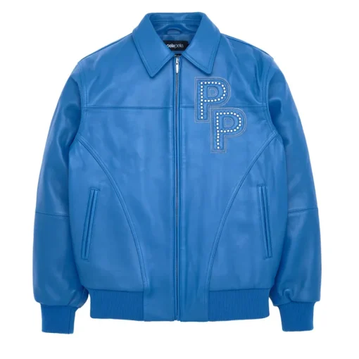 Pelle Pelle Blue Stones Leather Jacket (3) Pelle Pelle Blue Stones Leather Jacket