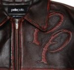 Pelle Pelle Dark Red Two Tone Leather Jacket