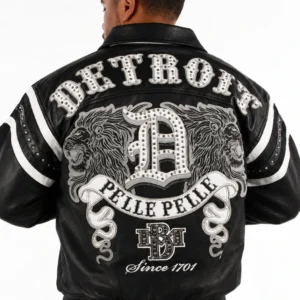 Pelle Pelle Detroit Black Leather Jacket