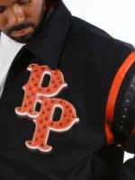 Pelle Pelle Detroit Black Orange Wool Jacket