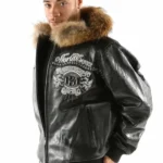 Pelle Pelle Forty Years Black And Brown Leather Jacket