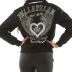 Pelle Pelle Heart Breaker Black Wool Jacket
