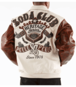 Pelle Pelle Heritage Soda Club Brown Leather Jacket
