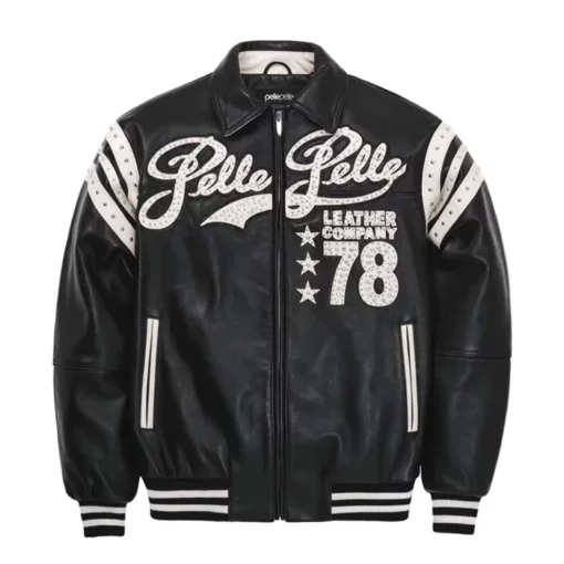 Pelle Pelle Leather Company Black Leather Jacket (1) Pelle Pelle Leather Company Black Leather Jacket