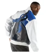 Pelle Pelle Mens White Picasso Leather Jacket
