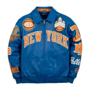 Pelle Pelle New York Knicks Leather Jacket