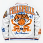 Pelle Pelle New York White Knicks Jacket