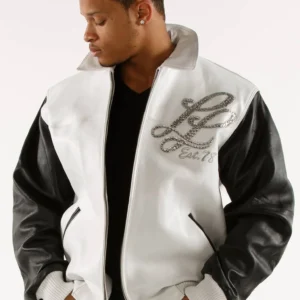 Pelle Pelle Notorious Black & White Leather Jacket