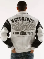 Pelle Pelle Notorious Black & White Leather Jacket