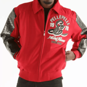 Pelle Pelle Red Blouson Soda Club 1978 Jacket