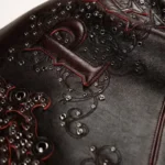 Pelle Pelle Shoulder Crest Burgundy Brown Jacket