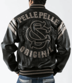 Pelle Pelle Soda Club Original Black Leather Jacket