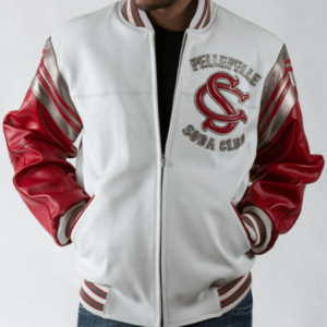 Pelle Pelle Soda Club Original White Leather Jacket