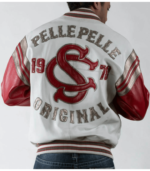 Pelle Pelle Soda Club Original White Leather Jacket