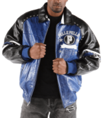 Pelle Pelle Soda Club Supply Blue Leather Jacket