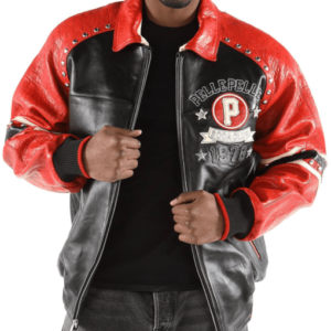 Pelle Pelle Soda Club Supply Red Leather Jacket