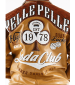Pelle Pelle Soda Club Tim Tan Brown Leather Jacket