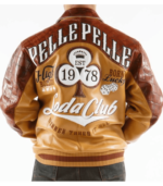 Pelle Pelle Soda Club Tim Tan Brown Leather Jacket