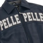 Pelle Pelle Soda Club Vintage Arches Navy Blue Leather Jacket