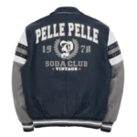 Pelle Pelle Soda Club Vintage Arches Navy Blue Leather Jacket