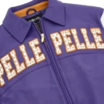 Pelle Pelle Soda Club Vintage Purple Leather Jacket