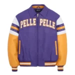 Pelle Pelle Soda Club Vintage Purple Leather Jacket