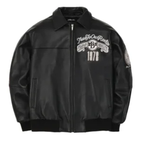 Pelle Pelle True To Our Roots Black Leather Jacket