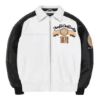 Pelle Pelle True To Our Roots White Leather Jacket