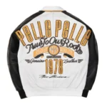 Pelle Pelle True To Our Roots White Leather Jacket