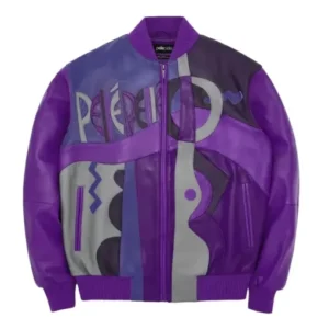 Pelle Pelle Vintage Purple Picasso Leather Jacket