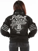Pelle Pelle Women’s Detroit Black Wool Jacket