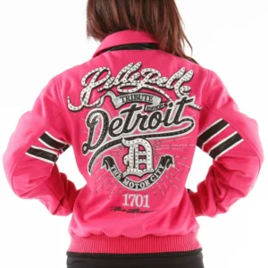 Pelle Pelle Women’s Detroit Pink Wool Jacket