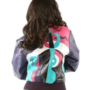 Pelle Pelle Womens Picasso Purple Leather Jacket