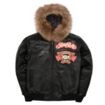 Pelle Pelle World Tour Black Fur Hood Jacket