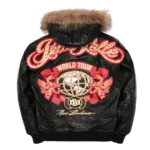 Pelle Pelle World Tour Black Fur Hood Jacket