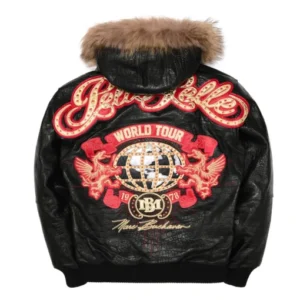 Pelle Pelle World Tour Black Fur Hood Jacket