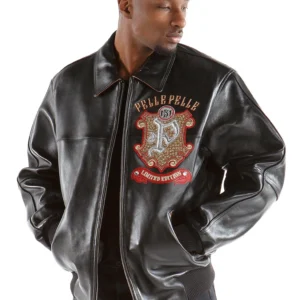 Pelle Pelle Limited Edition Black Leather Jacket