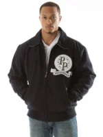 Pelle Pelle Limited Edition Dark Navy Wool Jacket